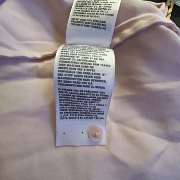 Uniqlo Button Down Blouse Size Small Light Blue - Picture 4 of 6